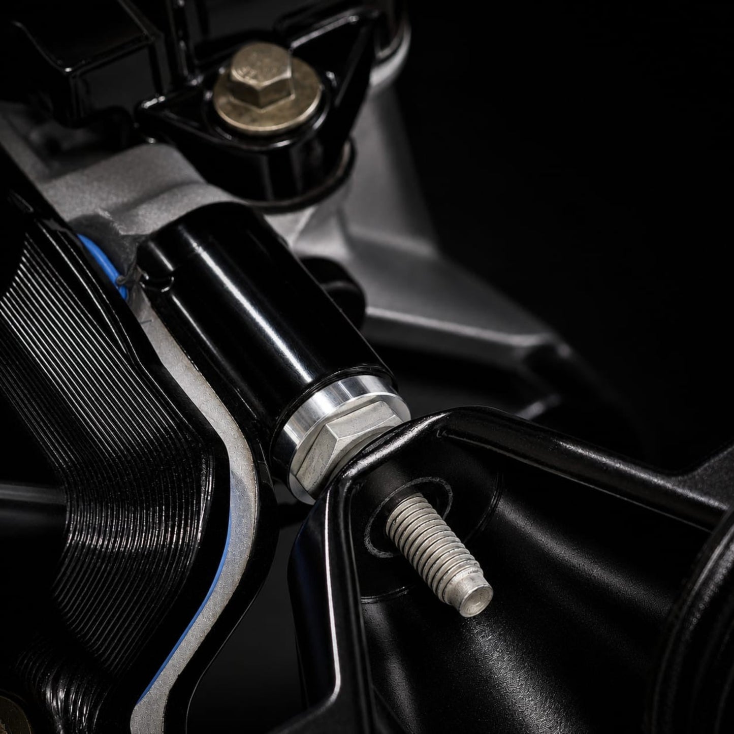 Supercharger Pulley Bridge Spacers For Trick Flow Heads