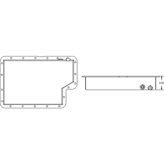 Moroso Ford E40D/4R100 Transmission Pan