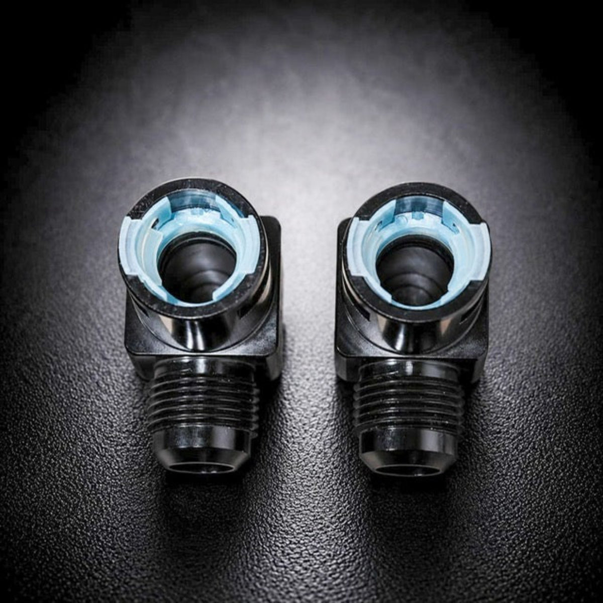 Billet -10an Heater Core Adapter (90-Degree Low-Profile)
