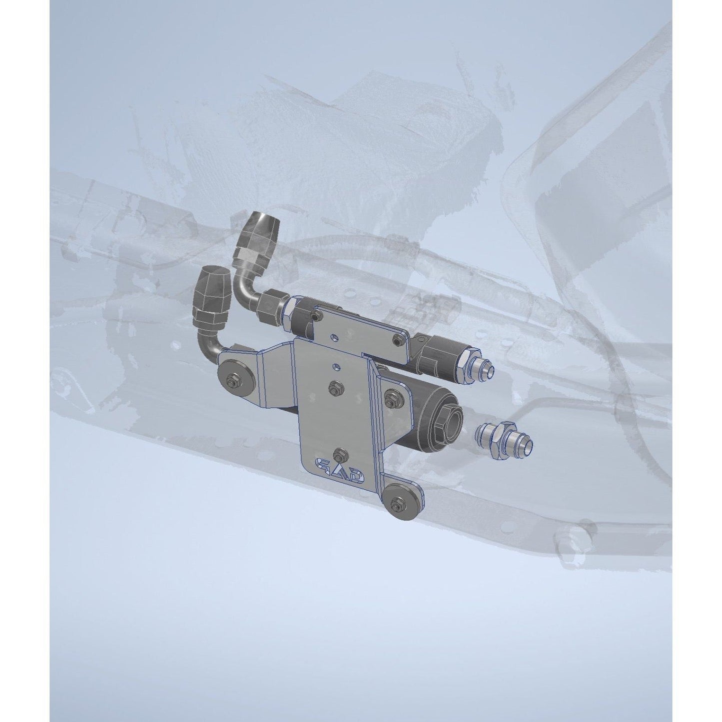 Fuel Filter & Flex Fuel Sensor Mounting Bracket