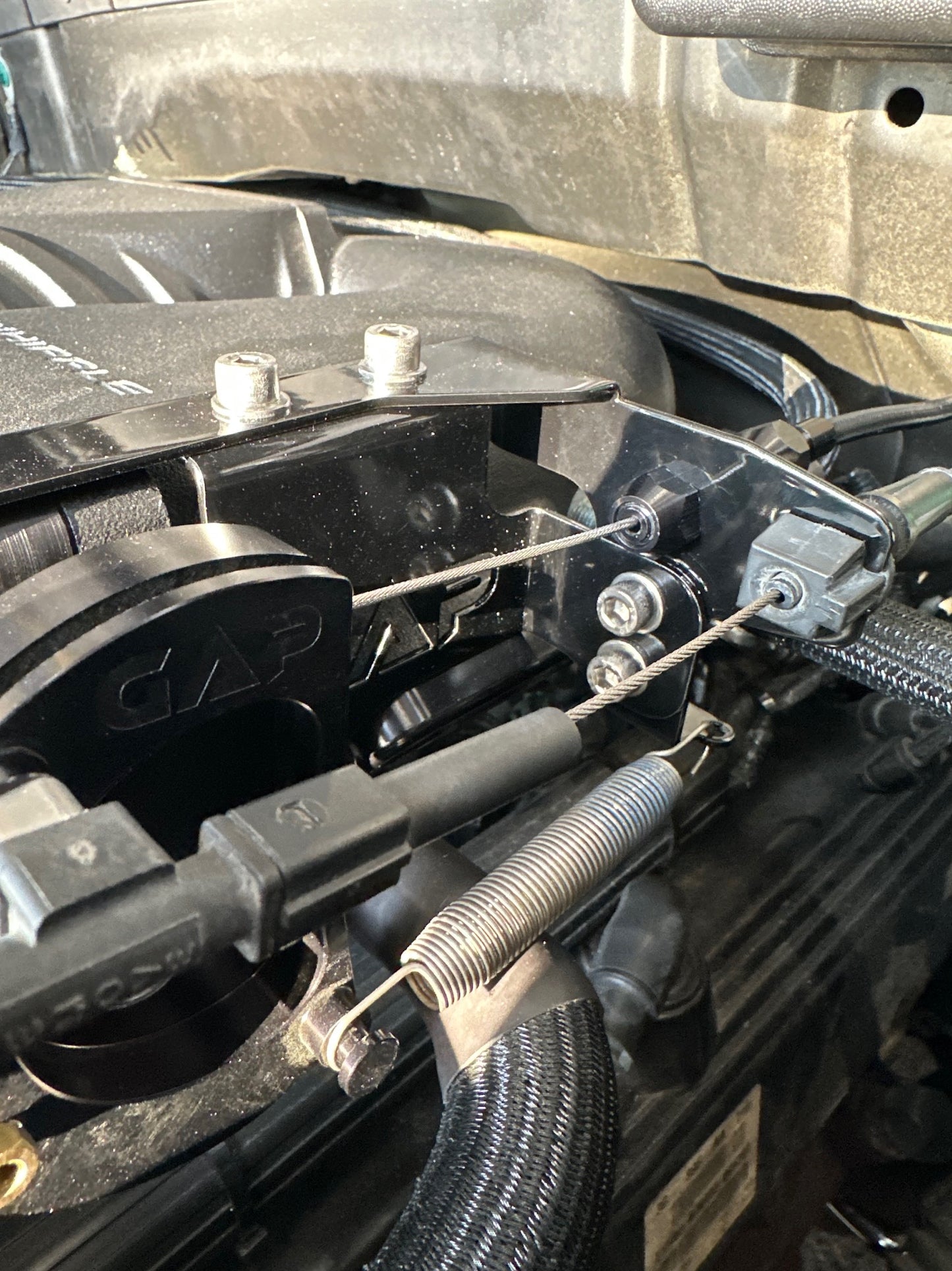 Reverse Pull Throttle Body System