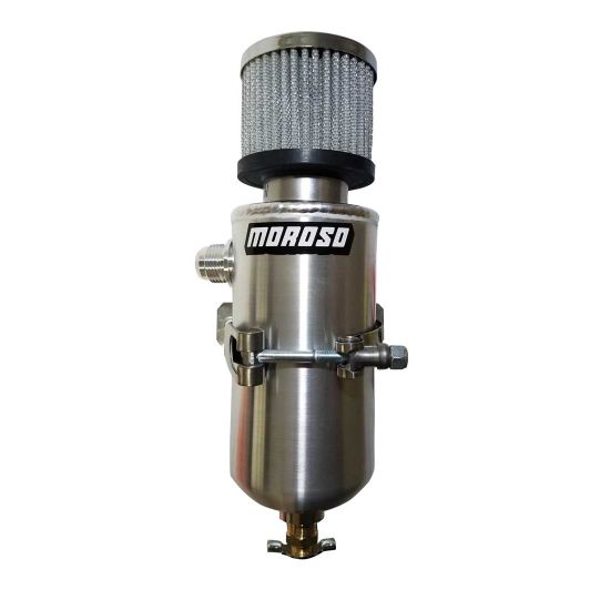 Moroso Catch Cans (-10 AN MALE FITTING)