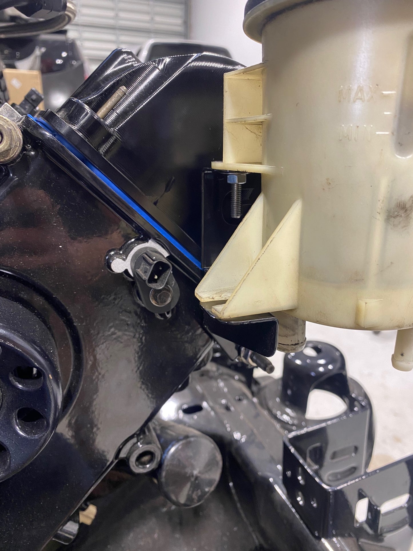 Power Steering Tank Relocation Bracket