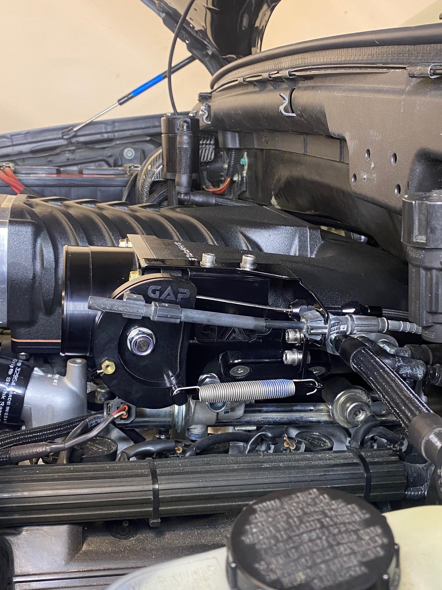 Reverse Pull Throttle Body System