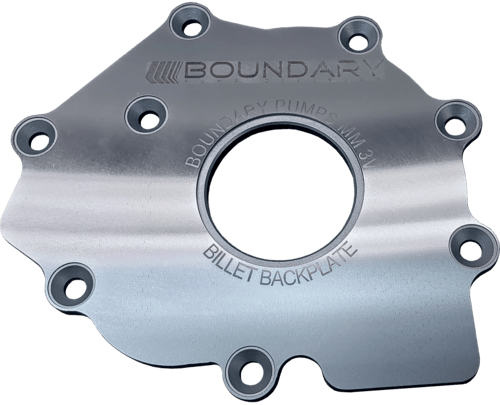 Steel Back-Plate "3V/GT500"