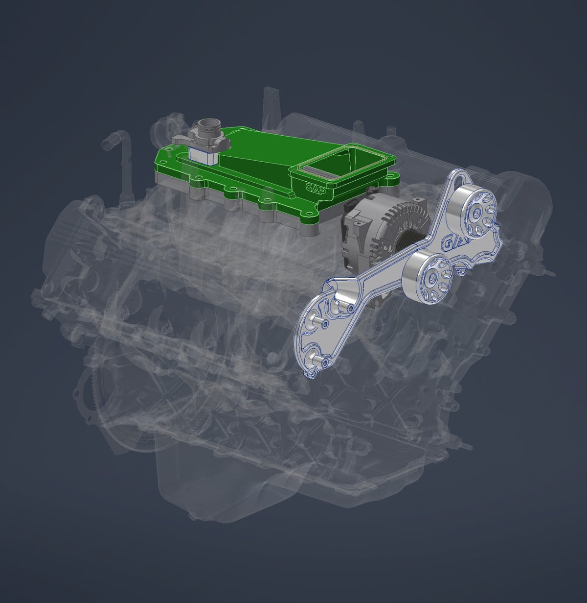 2.3L Whipple High Flow Midplate (2001-2004)