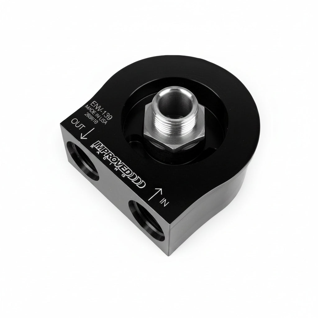 Oil Filter Sandwich Plate for Oil Cooler (No Thermostat)