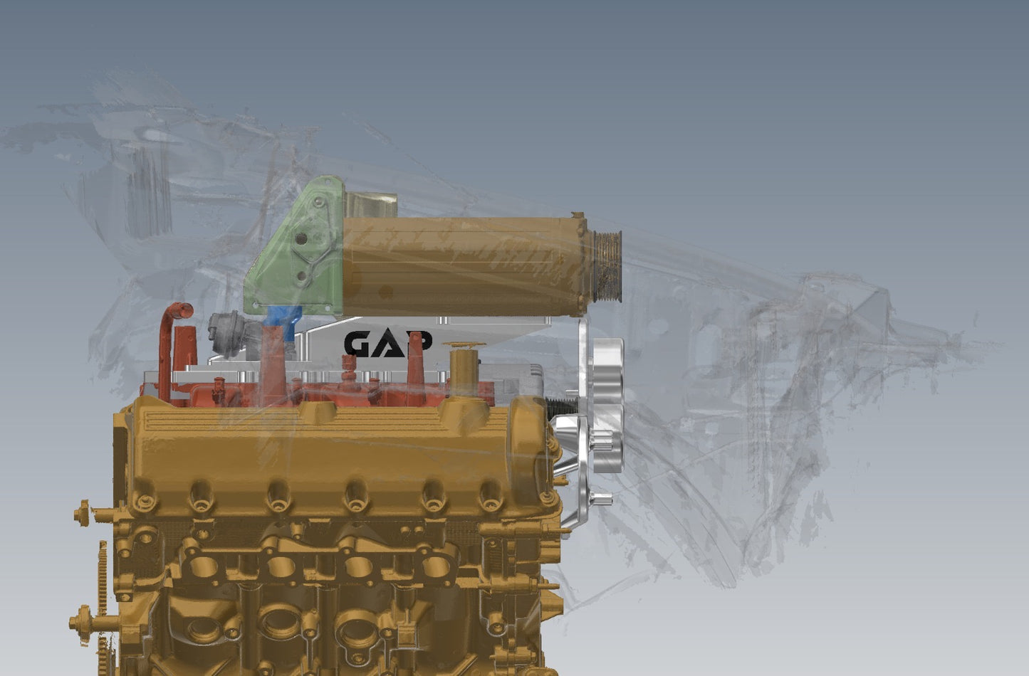 Kenne Bell 2.6 -3.2 HIGH FLOW Midplate