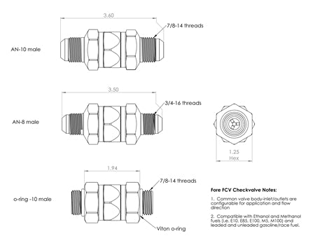 FORE Check Valve