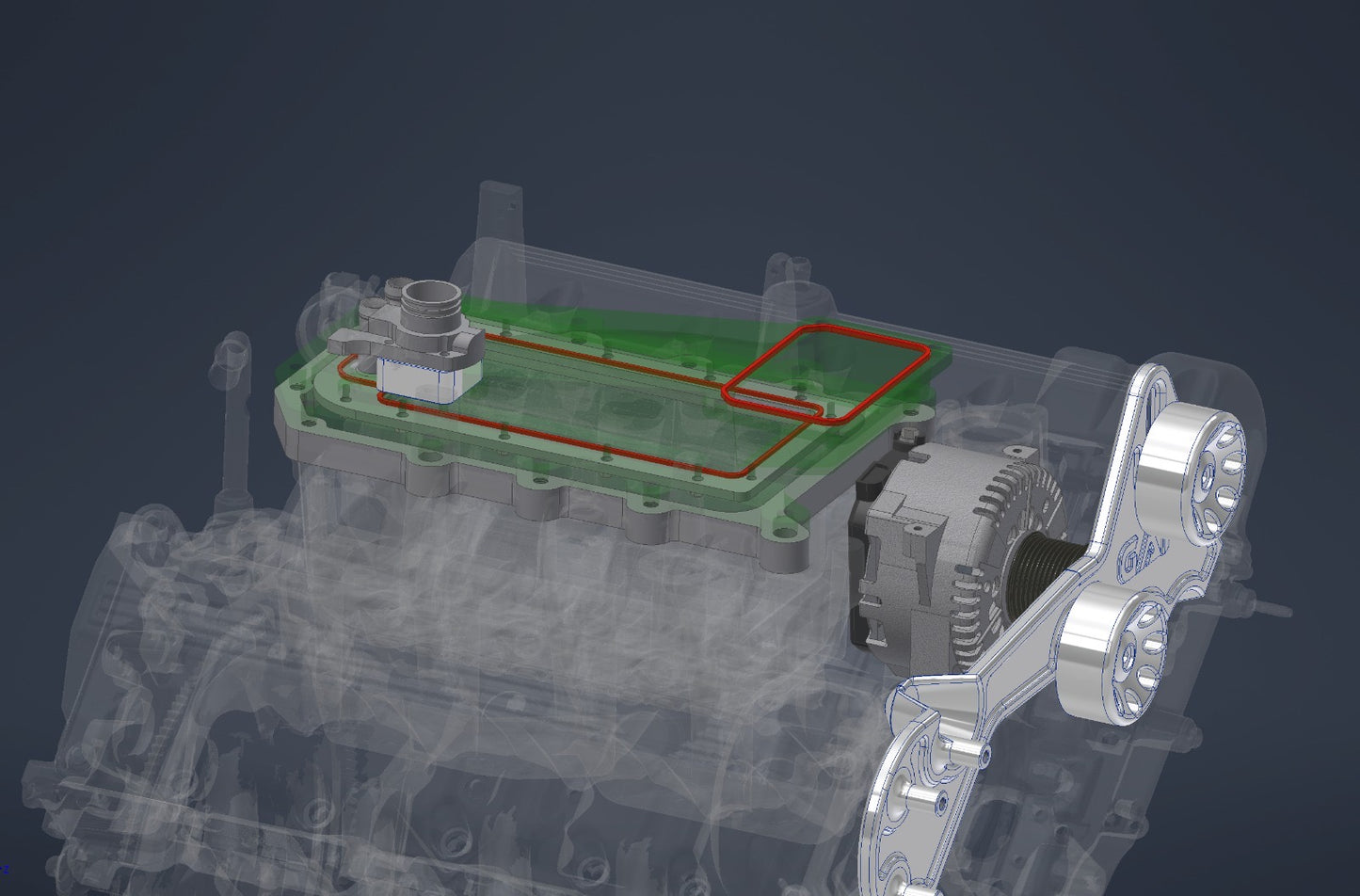 2.3L Whipple High Flow Midplate (1999-2000)