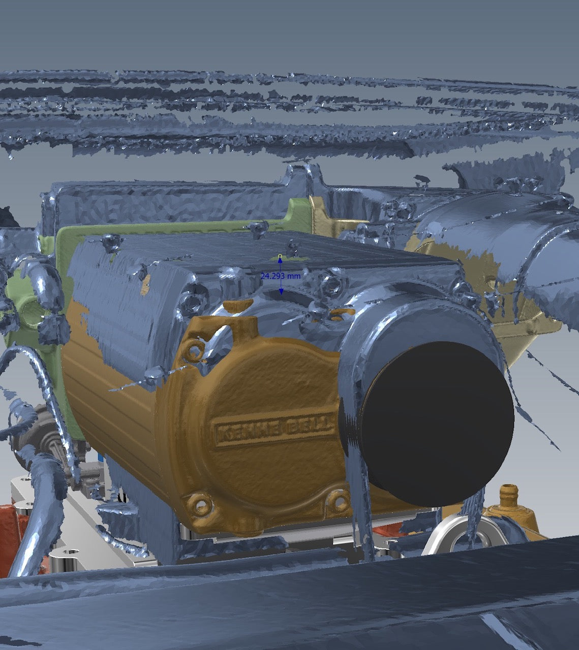 Kenne Bell 2.6 -3.2 HIGH FLOW Midplate