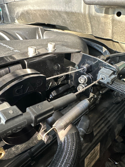 Reverse Pull Throttle Body System