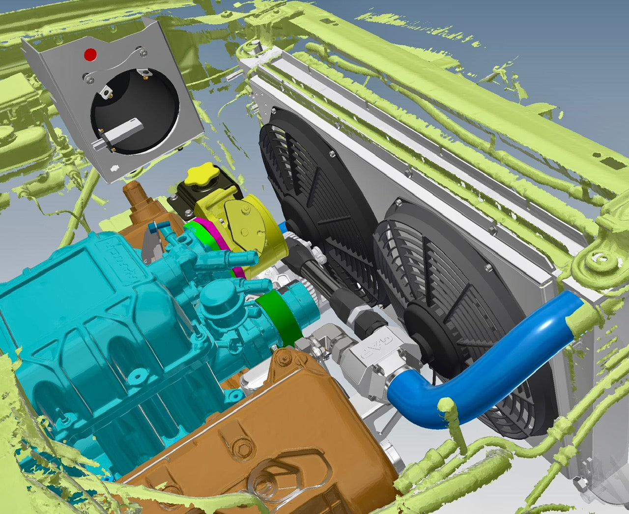 "Predator" Blower Swap FULL Kit