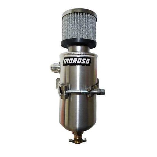 Moroso Catch Cans (-10 AN MALE FITTING)