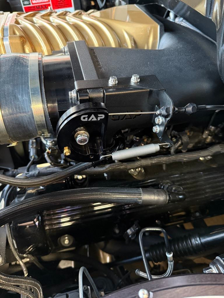 Reverse Pull Throttle Body System