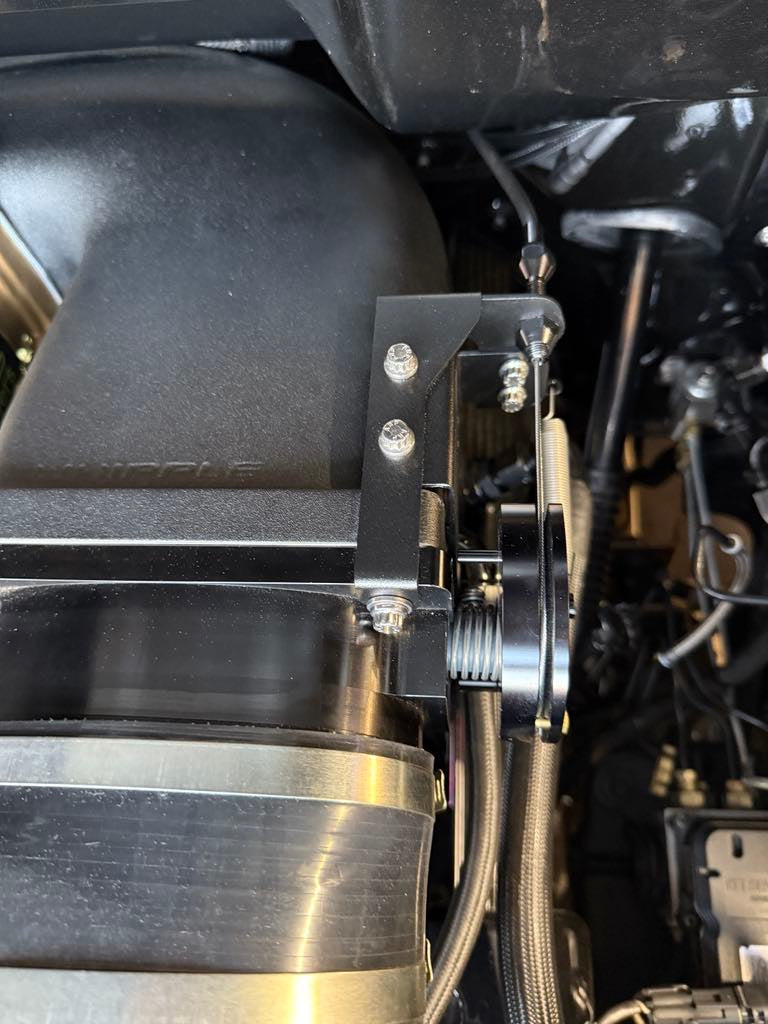 Reverse Pull Throttle Body System