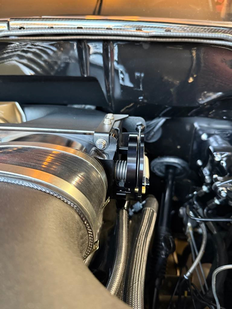 Reverse Pull Throttle Body System