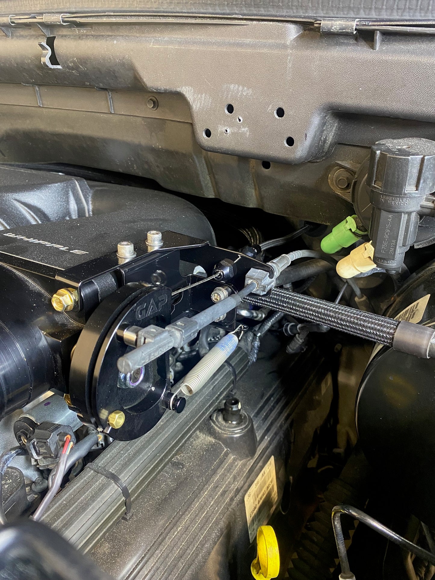 Reverse Pull Throttle Body System