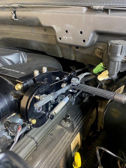 Reverse Pull Throttle Body System