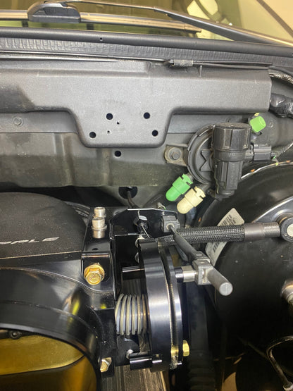 Reverse Pull Throttle Body System
