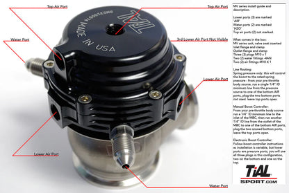 TiALSport MVS Wastegate (MONSTER PLENUM)