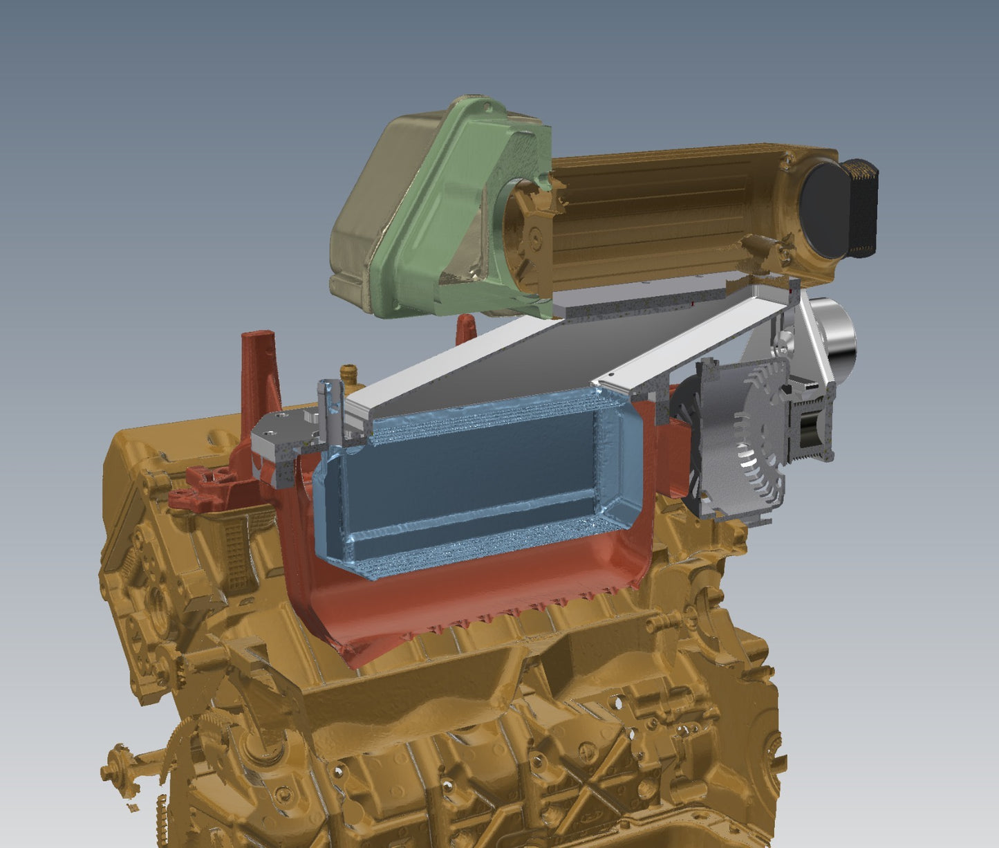 Kenne Bell 2.6 -3.2 HIGH FLOW Midplate