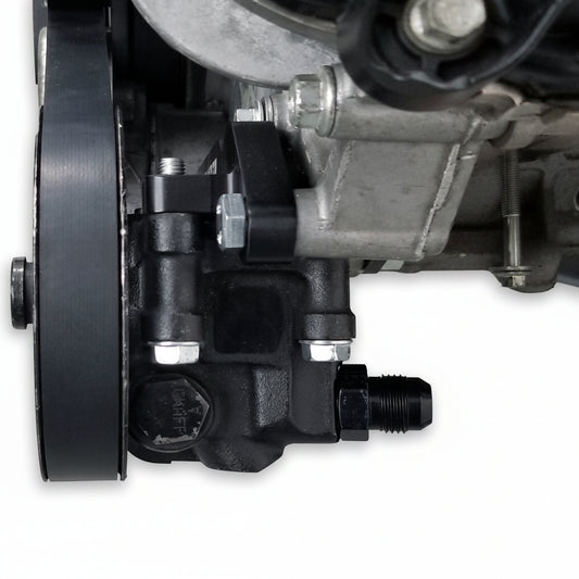 Power Steering Pump Return Port Relocation Kit -10AN